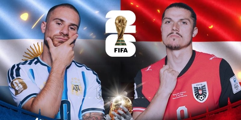 Argentina vs Áo đều có 3 điểm ở ngày mở màn