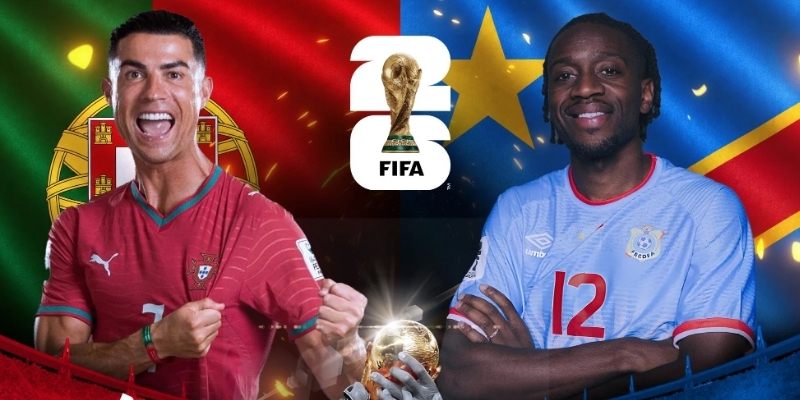 Bồ Đào Nha vs Congo có sự chênh lệch lớn