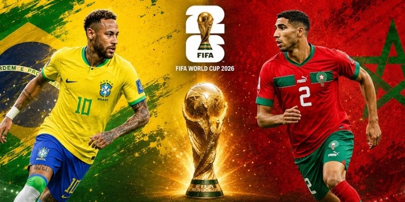 Brazil vs Maroc sẽ tạo nên cuộc đối đầu hấp dẫn