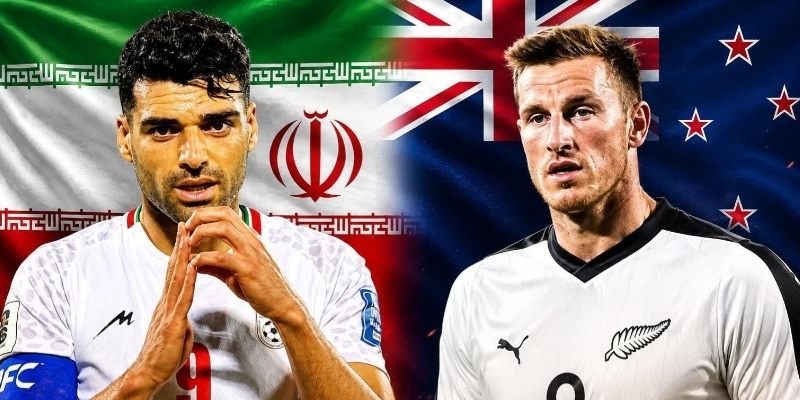Iran vs New Zealand có sự chênh lệch lớn
