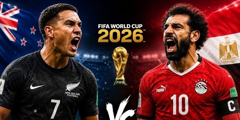 New Zealand vs Ai Cập hướng đến chiến thắng