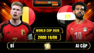 Soi Kèo Bỉ Vs Ai Cập 2h00 16/06 - World Cup 2026