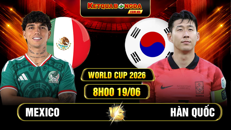 Soi Kèo Mexico Vs Hàn Quốc 8h00 19/06 - World Cup 2026