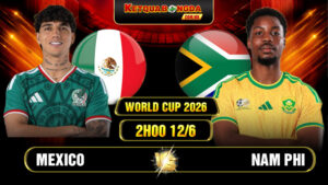 Soi Kèo Mexico Vs Nam Phi 2h00 12/6 - World Cup 2026